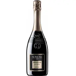 Вино ігристе Terra Serena 1881 Prosecco Spumantе DOC Treviso, сухе біле, 11%, 0,75 л (798193)