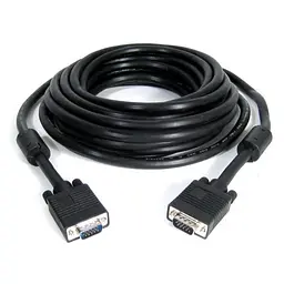 Кабель VGA (M) - VGA (M), 15 м, Black Cablexpert teh0020757 - мініатюра 1