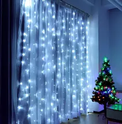 Світлодіодна гірлянда Штора 3х3м 400 LED Синій - мініатюра 4