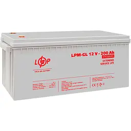 Акумулятор LogicPower GEL 12V/200Ah/2400Wh [4156] [109885]
