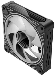 Вентилятор Coolmoon 120мм CM-DM1-B Reverse (CM-DM1-B-R) Black - мініатюра 8