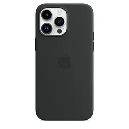 Оригінальний силіконовий чохол для iPhone 14 Pro Max (6.7") Apple Silicone Case MagSafe Midnight MPTP3ZE/A - мініатюра 7
