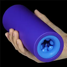 Мастурбатор Lovetoy O-Sensual Discreet Blow Job Stroker синій - мініатюра 5