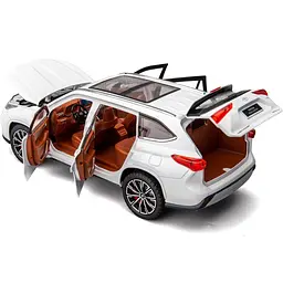 Колекційна металева модель автомобіля АвтоЕксперт Toyota Highlander Hybrid з інерцією, світлом та звуком 1:24 - мініатюра 2