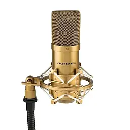 Конденсаторний USB-мікрофон Auna MIC-900WH-LED, 16 біт/48 кГц, 32 дБ (10031503) - мініатюра 2