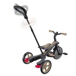 Велосипед дитячий Globber Explorer Trike 4 в 1 пісочний (634-231) - мініатюра 6
