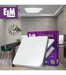 Світильник стельовий з пультом ДУ ELM Mario 36W 3000-6500К IP20 (26-0107) - мініатюра 2
