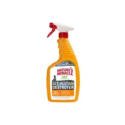 Спрей 8in1 Nature`s Miracle Orange Oxy Spray для кішок, усунення плям та запахів 709 мл (арт.680398/1707 USA)