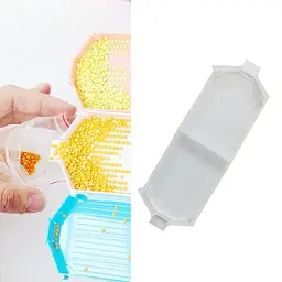 Лоток для алмазної мозаїки подвійний (прозорий) TRAY101 Brushme (TRAY101)