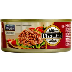 Тунець салатний Fish Line у власному соку 160 г - мініатюра 5