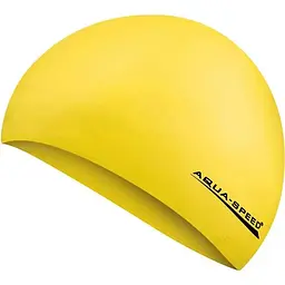 Шапочка для плавання Aqua Speed Soft Latex Жовтий (1000-122-18)