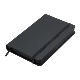 Щоденник недатований Buromax Touch Me L2U A6 штучна шкіра 336 сторінок чорний (BM.26140-01) - мініатюра 4