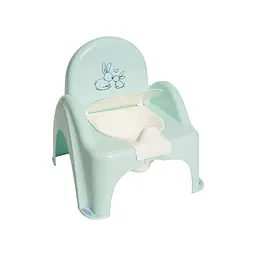 Горщик-стільчик Теga Зайчики, з музикою, салатовий (PO-065-105)