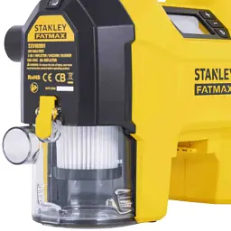 Автомобільний компресор Stanley FATMAX 3в1, 20 В, 10 бар, вага 2.95 кг (без АКБ та ЗП) (SXVI02001) - мініатюра 8