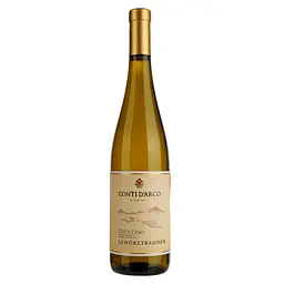 Вино Conti D'Arco Trentino Gewurztraminer DOC, 12,5%, 0,75 л (574955)