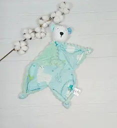 Набір для немовлят з пледом та комфортером a.l.babybox Лама - мініатюра 3
