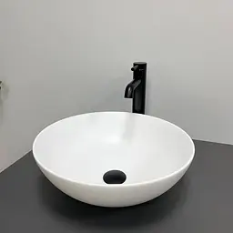 Умивальник VBI Amalfi white matt накладний VBI-013400, Білий матовий - мініатюра 2