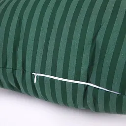 Набір подушок MirSon №0107 Сolor Fun Line Stripe Emerald з евкаліптовим волокном 2 шт. смарагдовий (2200011158709) - мініатюра 4