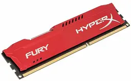 Оперативна пам'ять Kingston HyperX FURY DDR3 8Gb PC3-12800 1600 Mhz HX316C10FR/8 Intel XMP Б/В - мініатюра 2