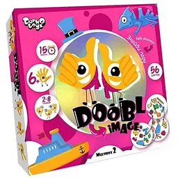 Настільна розважальна гра Danko Toys Doobl Image велика Різнокольоровий
