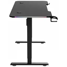 Комп'ютерний стіл GT Racer TY-1611 Black (TY-1611 (160x60x72-117) Black) - мініатюра 4