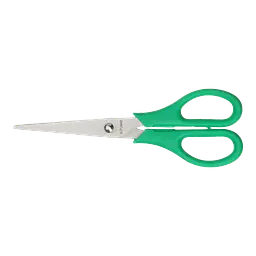 Ножиці офісні BM.4507-04 BUROMAX, 165 мм зелені, на блістері (4823078928665) - мініатюра 3