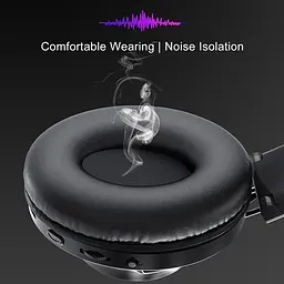 Бездротові навушники NIA S4000 Bluetooth 3,5 мм AUX - мініатюра 6