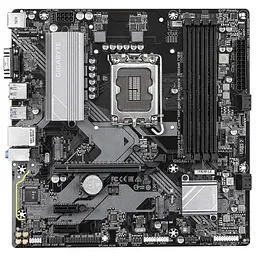Материнська плата LGA1700, Gigabyte B760M D3HP, B760, 4xDDR5, Int.Video(CPU), 4xSATA3, 2xM.2, 1xPCI-E 4.0 x16, 2xPCI-E 3.0 x1, Realtek 7.1, Realtek GbE, 6xUSB3.2/6xUSB2.0, VGA/HDMI/DP, MicroATX - мініатюра 2