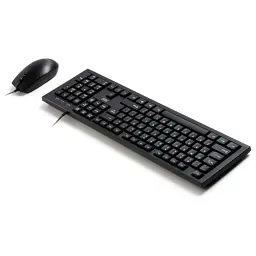 Комплект AOC KM160B USB UA Black (KM160B/97) - мініатюра 4