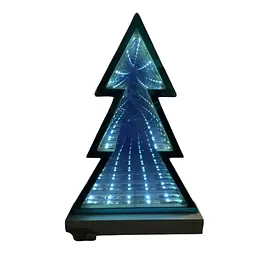 3D Ялинка Melinera на батарейках Led підсвічування дзеркальна поверхня