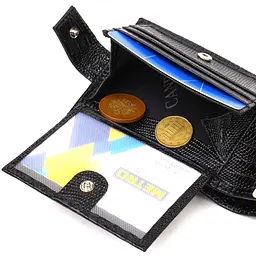 Чоловічий шкіряний гаманець Canpellini 11х8,3х1 см acs0025708 - мініатюра 5