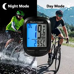 Бездротовий велокомп'ютер YD100-A Waterproof з підсвічуванням (25 функцій) - мініатюра 9