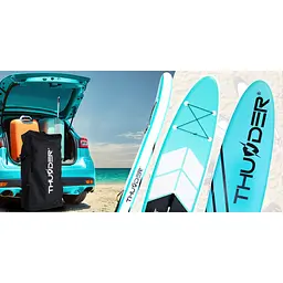 Надувна дошка SUP THUNDER Coast 320 см з веслом Mint