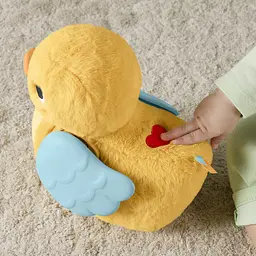 Інтерактивна розвивальна іграшка Fisher-Price Розвивальне каченя 4-в-1 Обіймай та повзи (JMX99) - мініатюра 5