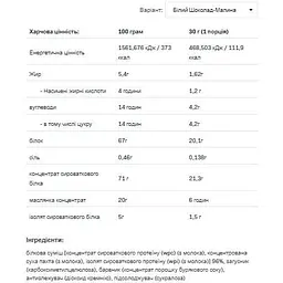 Протеїн Allnutrition Whey Delicious White Chocolate with Rasberry 700 г - мініатюра 2