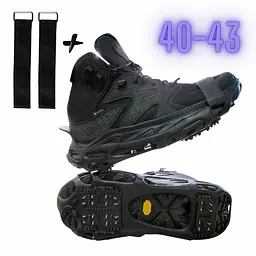 Антиковзаючі накладки на взуття з ремінцем Solve “Boot Spikes Overshoe”, розмір 40 - 43
