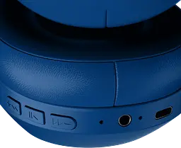 Навушники бездротові Defender FreeMotion B490 bluetooth стерео гарнітура + USB-C + 3.5 синя (63491) - мініатюра 9