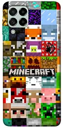 Чохол Demsky Minecraft collage для Samsung Galaxy M53 5G