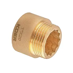 Подовжувач Koer Kf.E10-20.Wn - 1"-20мм без нікелю KR5670