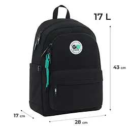 Рюкзак GoPack Education Teens 141L чорний Чорний (GO26-141L-3) - мініатюра 2