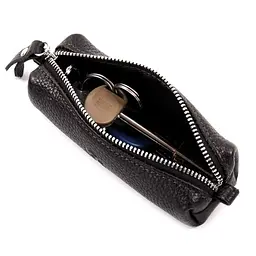 Шкіряна чоловіча ключниця GRANDE PELLE 5х15х3,5 см acs0027527 - мініатюра 5