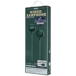 Навушники провідні Remax TYPE-C Wired Earphone for Music & Call RM-711a чорні - мініатюра 4