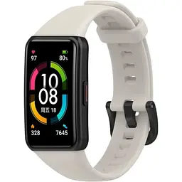Ремінець DK Silicone Sport Band Classic для Honor Band 6 / 7 (011342) (grey)