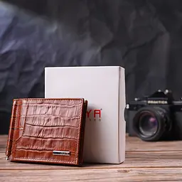 Чоловічий шкіряний затискач KARYA 11,2х8,6х0,5 см acs0024571 - мініатюра 9