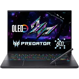 Ноутбук Acer Predator Triton 14 AI PT14-52T-909D Ultra 9 288V la 51GHz,8K,сенсорний,32GB LPDDR5X,2TB - мініатюра 3