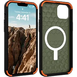 Оригінальний протиударний чохол UAG Civilian Magsafe для iPhone 15 Plus/14 Plus Olive 114037117272 - мініатюра 10