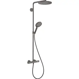 Душова система Hansgrohe Raindance Select S 240 Showerpipe 27633340 шліфований чорний хром