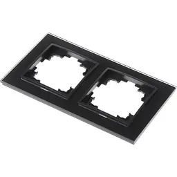 Рамка Brille подвійна чорна (скло) NB-2F bk - мініатюра 2
