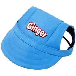 Кепка Ginger для животных M синяя с регулируемой затяжкой ОГ-35 см