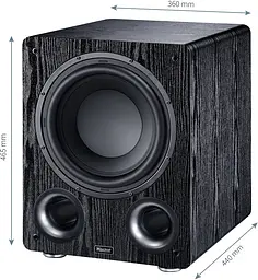Сабвуфер Magnat Alpha RS 12 Black - мініатюра 5